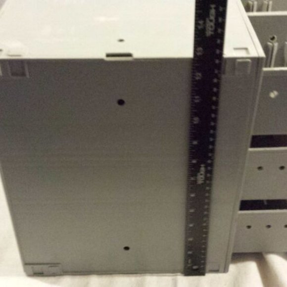 MIDWEST FASTNER CORP GRAY 13x12x11 6 DRAWERS HARD PLASTIC ORGANIZER NM 02465 - Picture 3 of 12